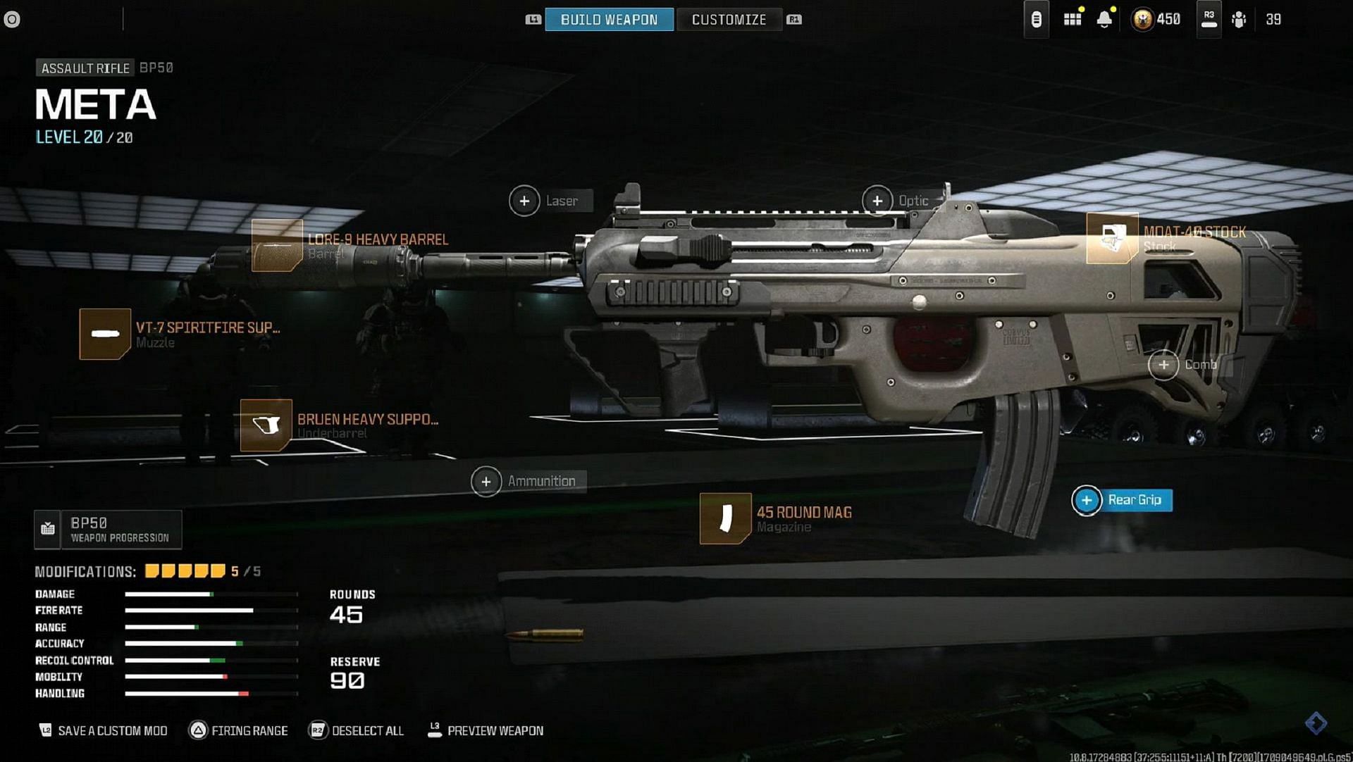 BP50 in Modern Warfare 3 (Image via Activision || YouTube/ChainFeeds)