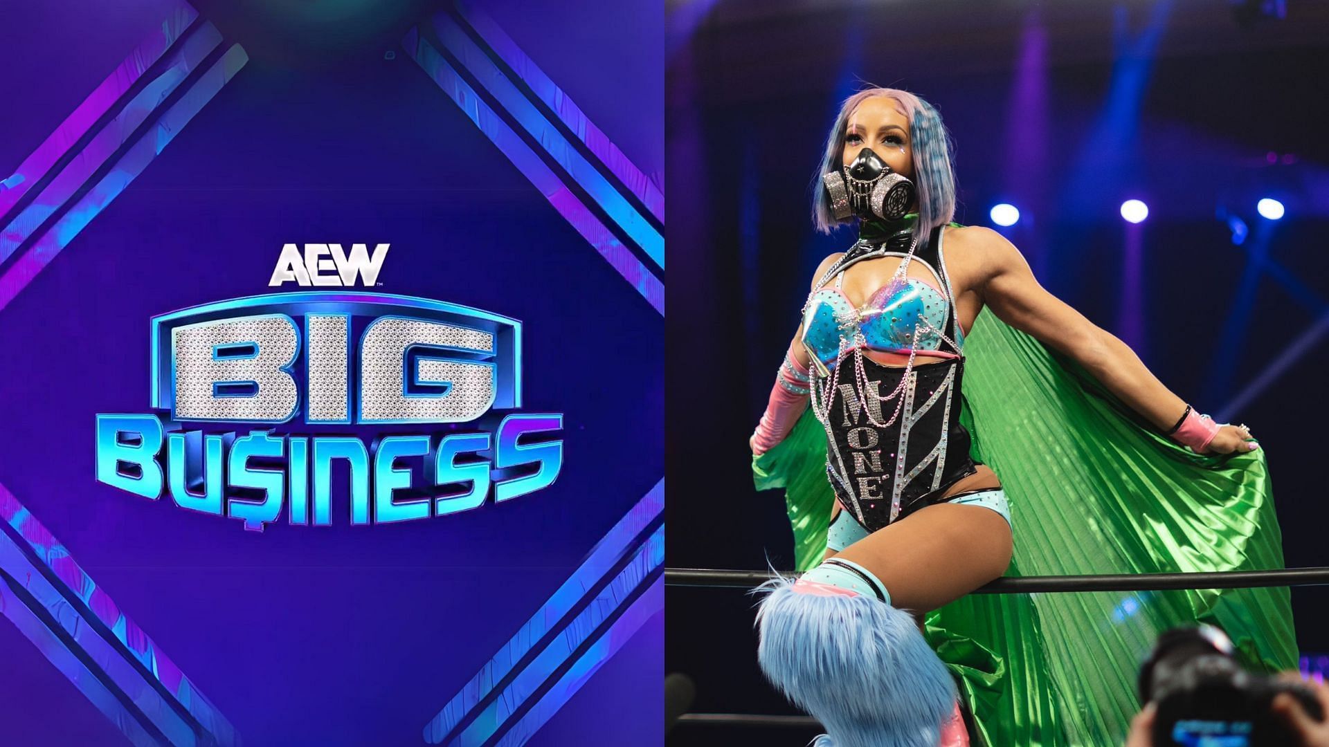 Mercedes Mon&eacute; could make her debut tomorrow at Big Business [Photo courtesy of her Twitter account ]