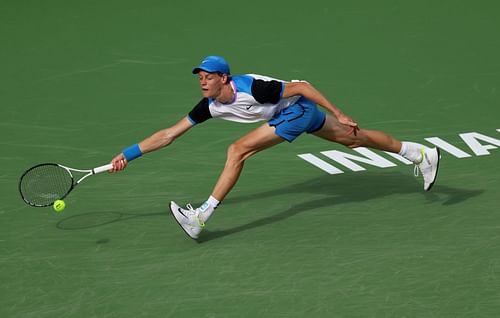 Jannik Sinner at Indian Wells 2024.