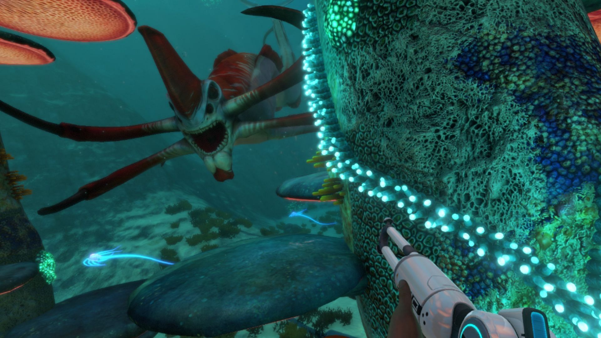 Explore the deep in Subnautica (Image via Unknown Worlds Entertainment)