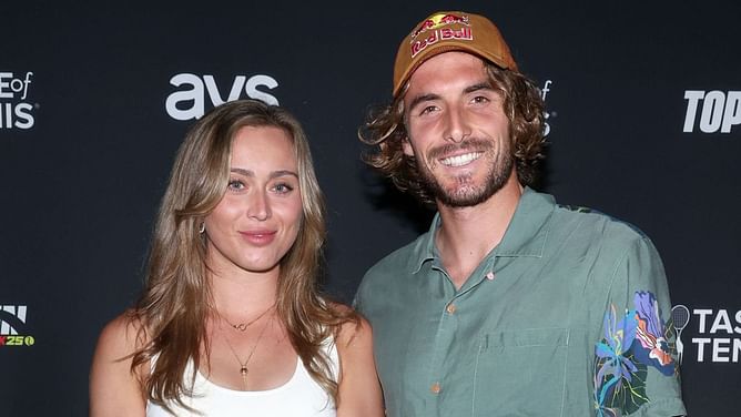 "Pretty much where we met first time" - Stefanos Tsitsipas reveals Tie Break tens' "sentimental value" for him and Paula Badosa