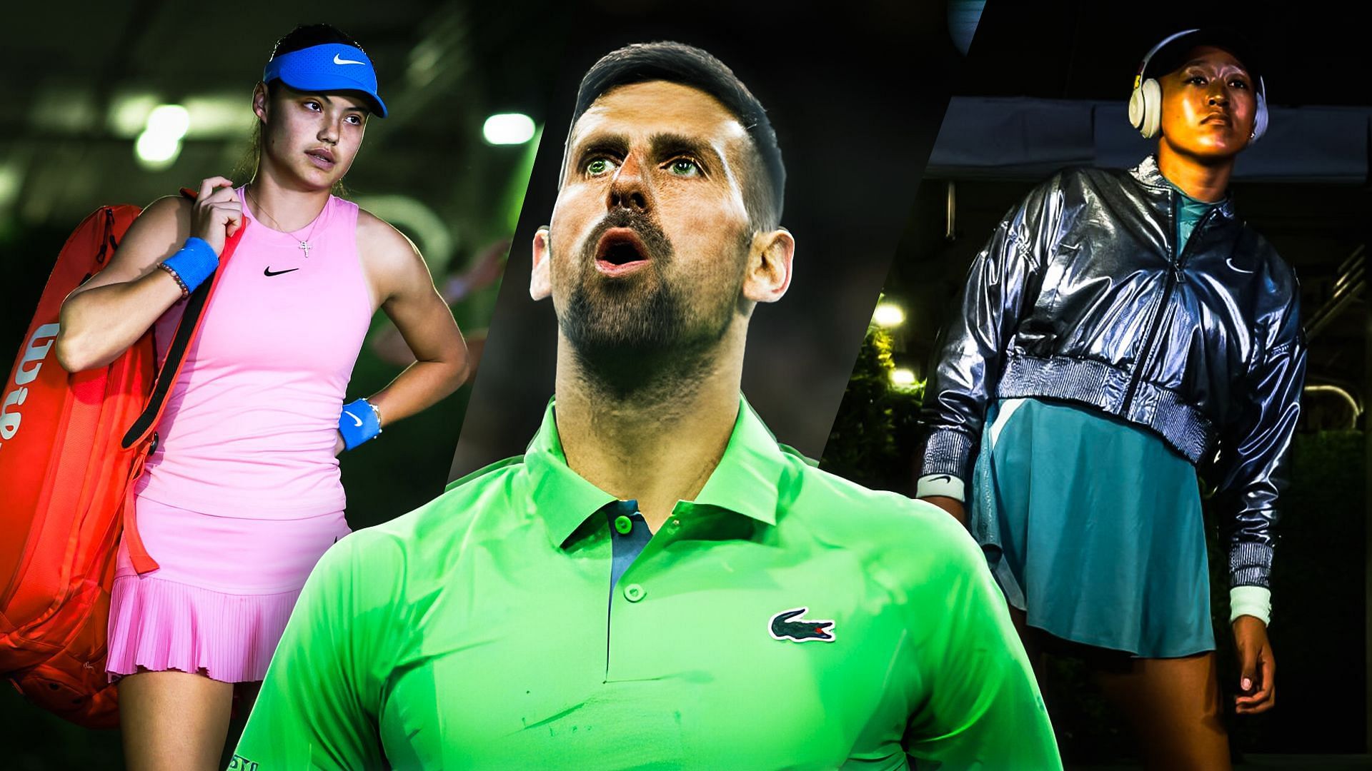 Emma Raducanu, Novak Djokovic and Naomi Osaka were all sent packing on Day 6 of the 2024 BNP Paribas Open.