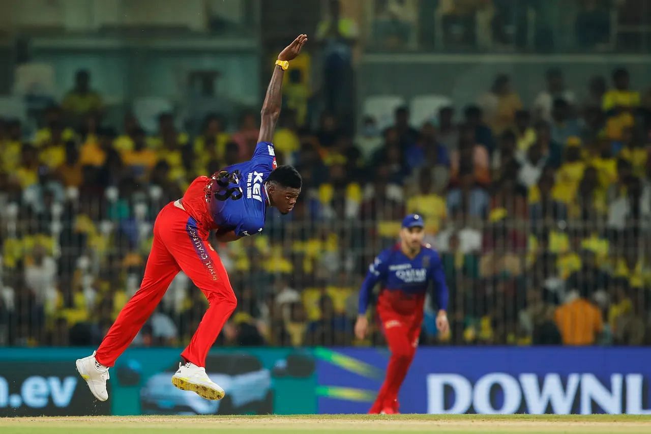 Alzarri Joseph made his debut for RCB last night (Image Courtesy: IPLT20.com)