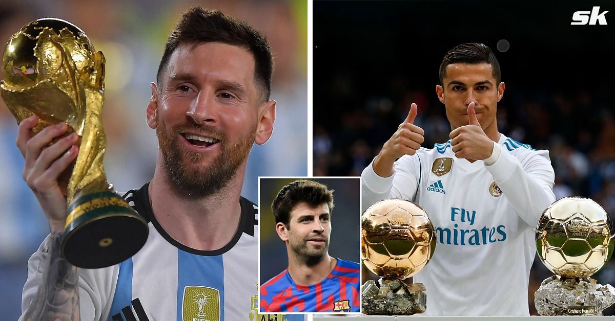 Gerard Pique on Lionel Messi vs Cristiano Ronaldo 