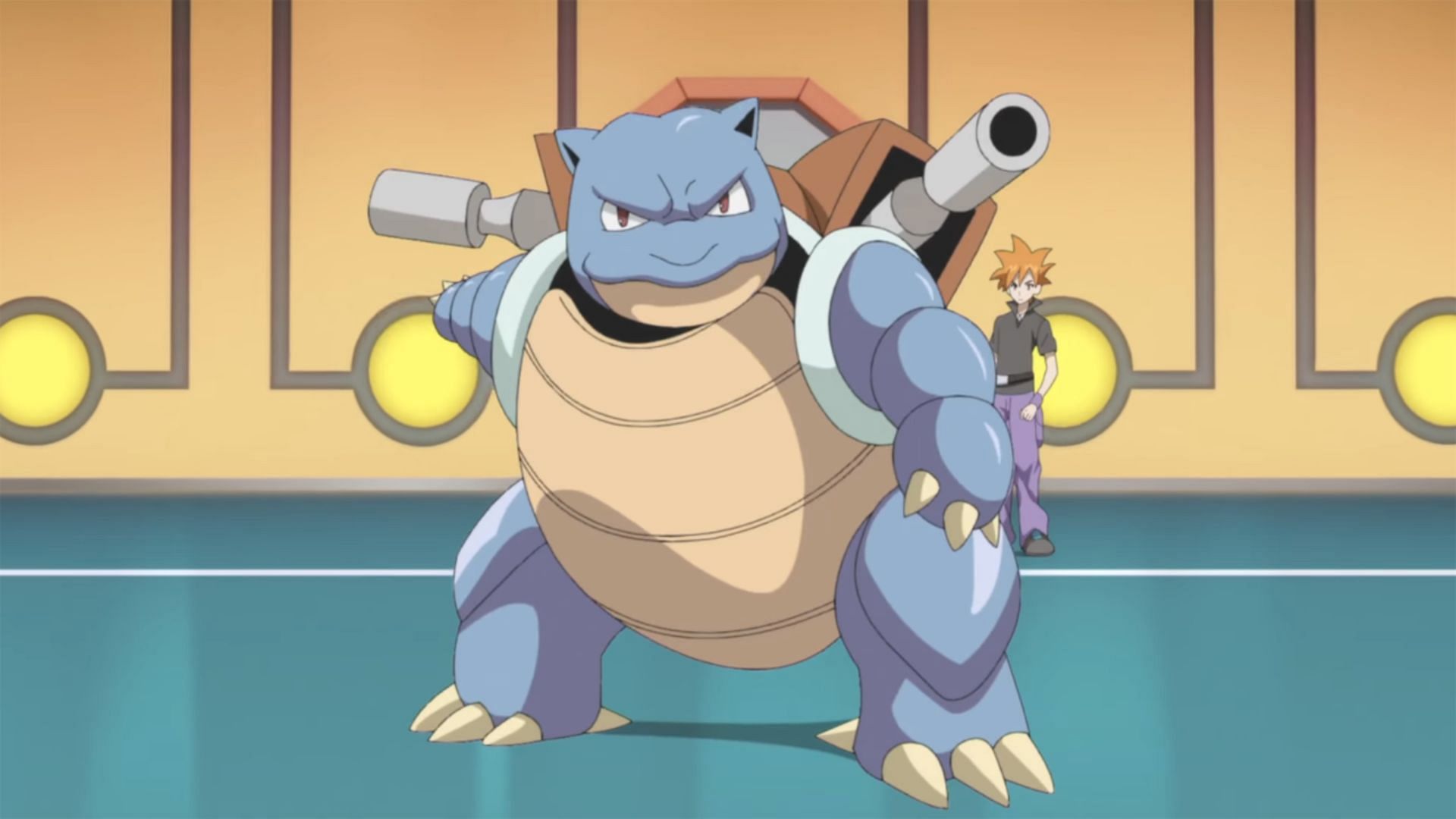 Blastoise in the anime (Image via TPC)