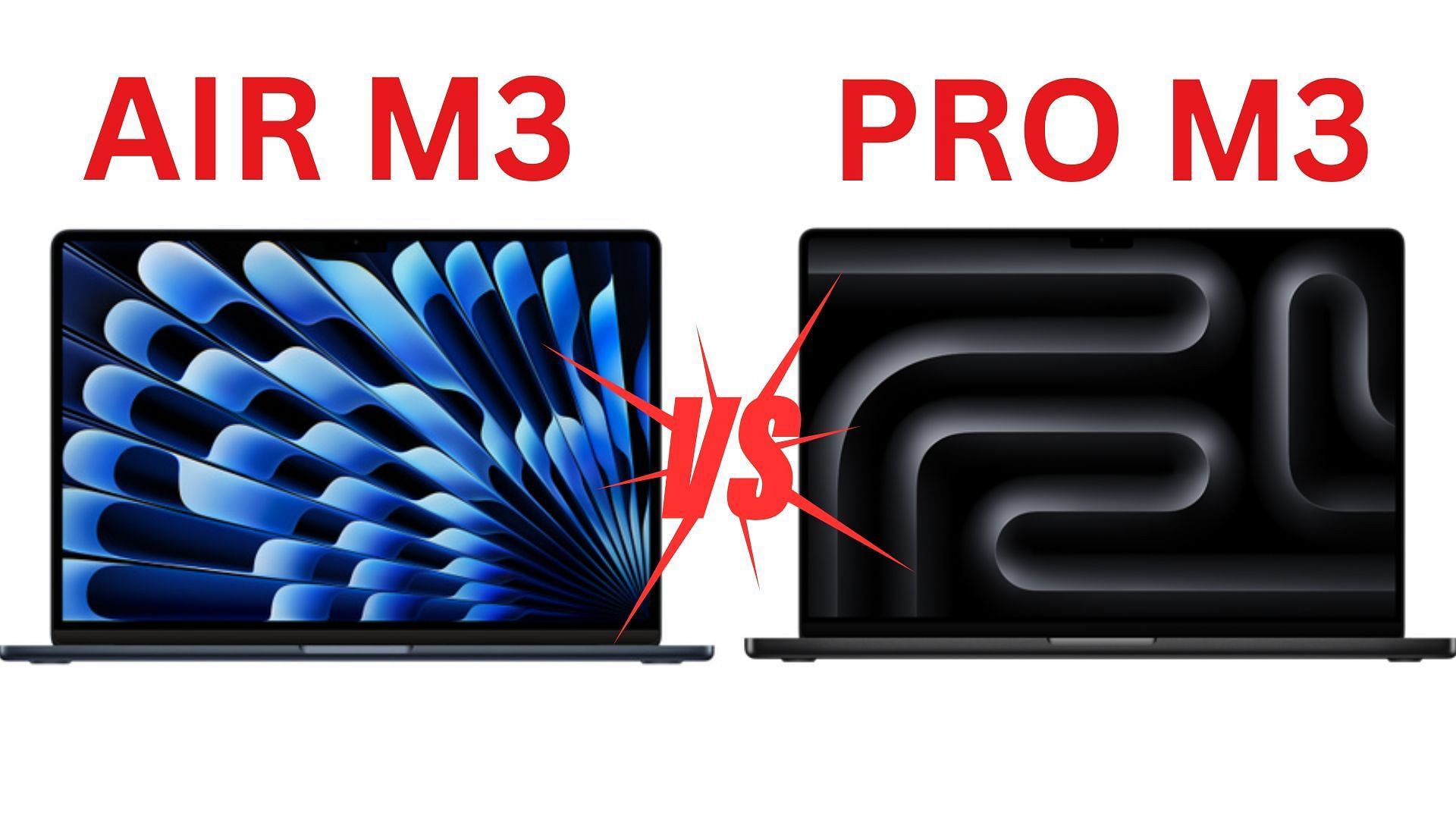 MacBook Air M3 vs Pro M3