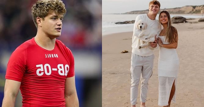 “Best dad in the world” - J.J. McCarthy’s fiancee Katya Kuropas gushes over former Michigan QB’s adorable snaps with furry friend
