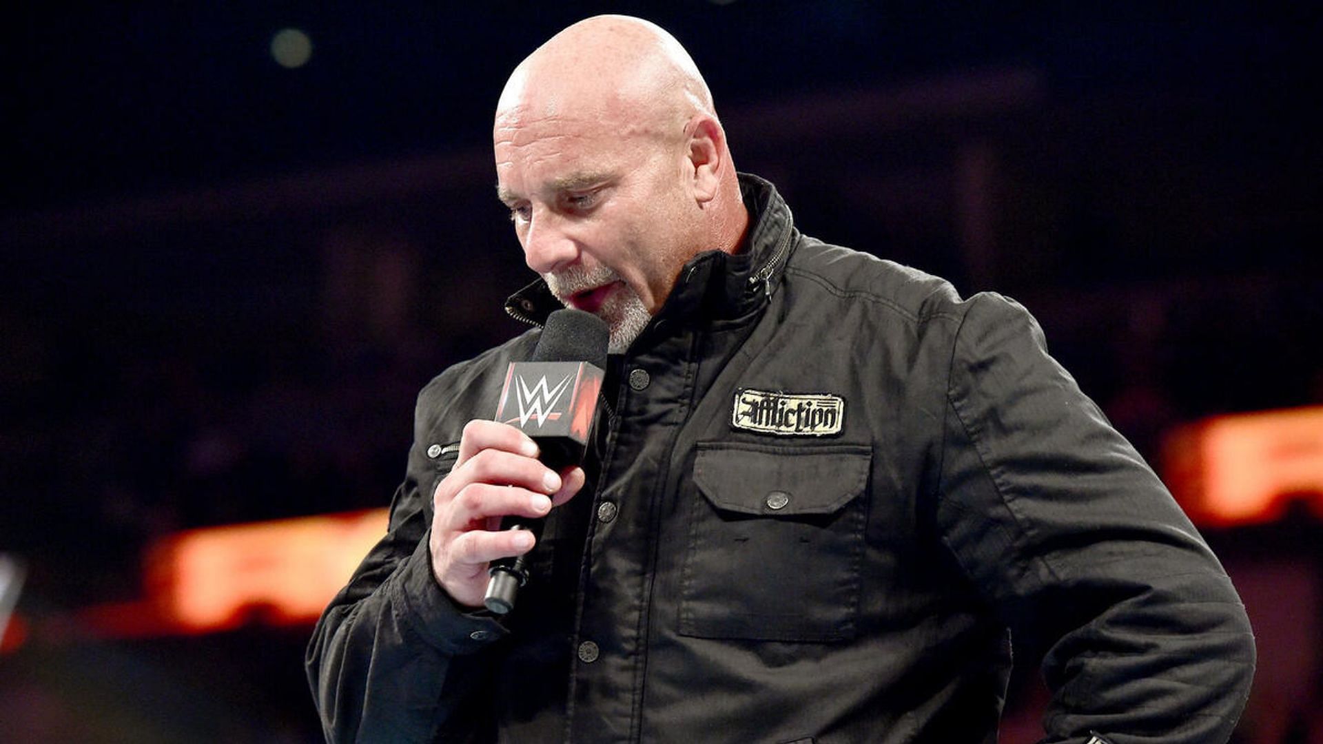 Goldberg on Monday Night RAW ahead of WrestleMania 33!