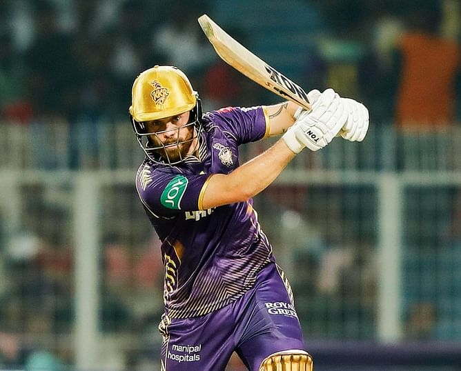 [Watch] Phil Salt smashes 3 consecutive sixes off Marco Jansen's over in KKR vs SRH IPL 2024 match