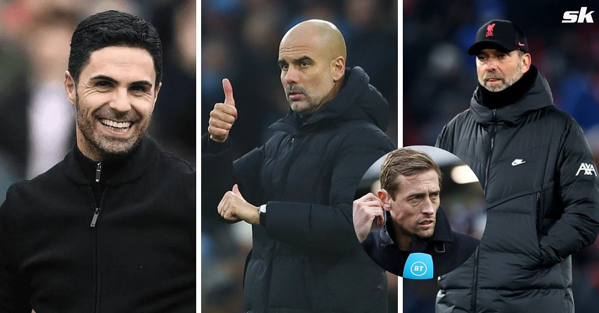 Arsenal boss Mikel Arteta, Manchester City manager Pep Guardiola and Liverpool tactician Jurgen Klopp (from left to right)