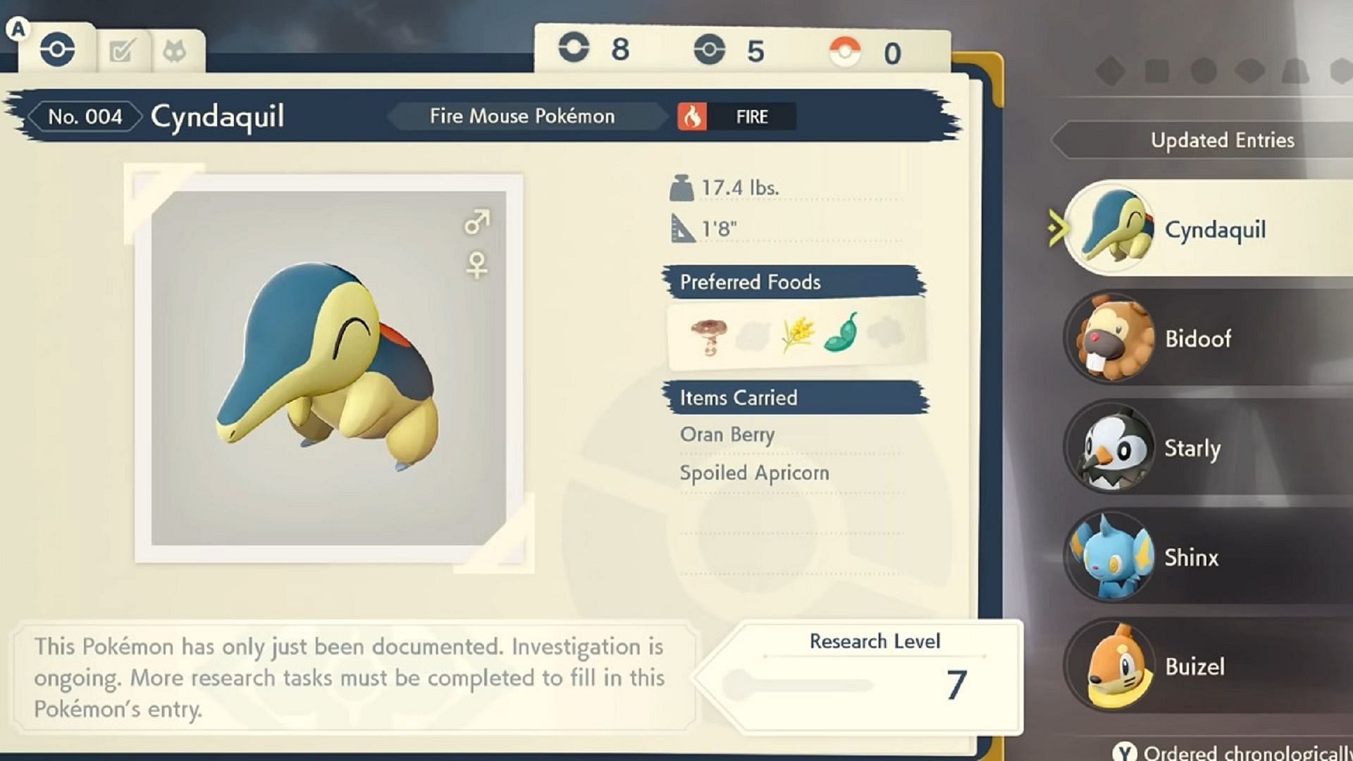 Completing tasks for finished Pokedex entries may not be ideal for Pokemon Legends Z-A (Image via The Pokemon Company)