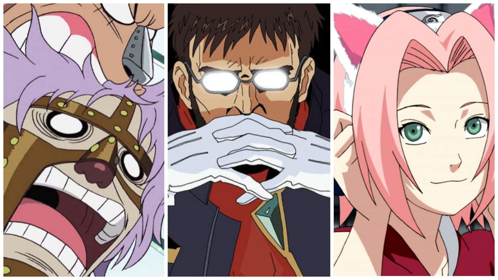 Top 10 least loveable shonen anime characters (Image via Studio Pierrot and GainaX Studio)