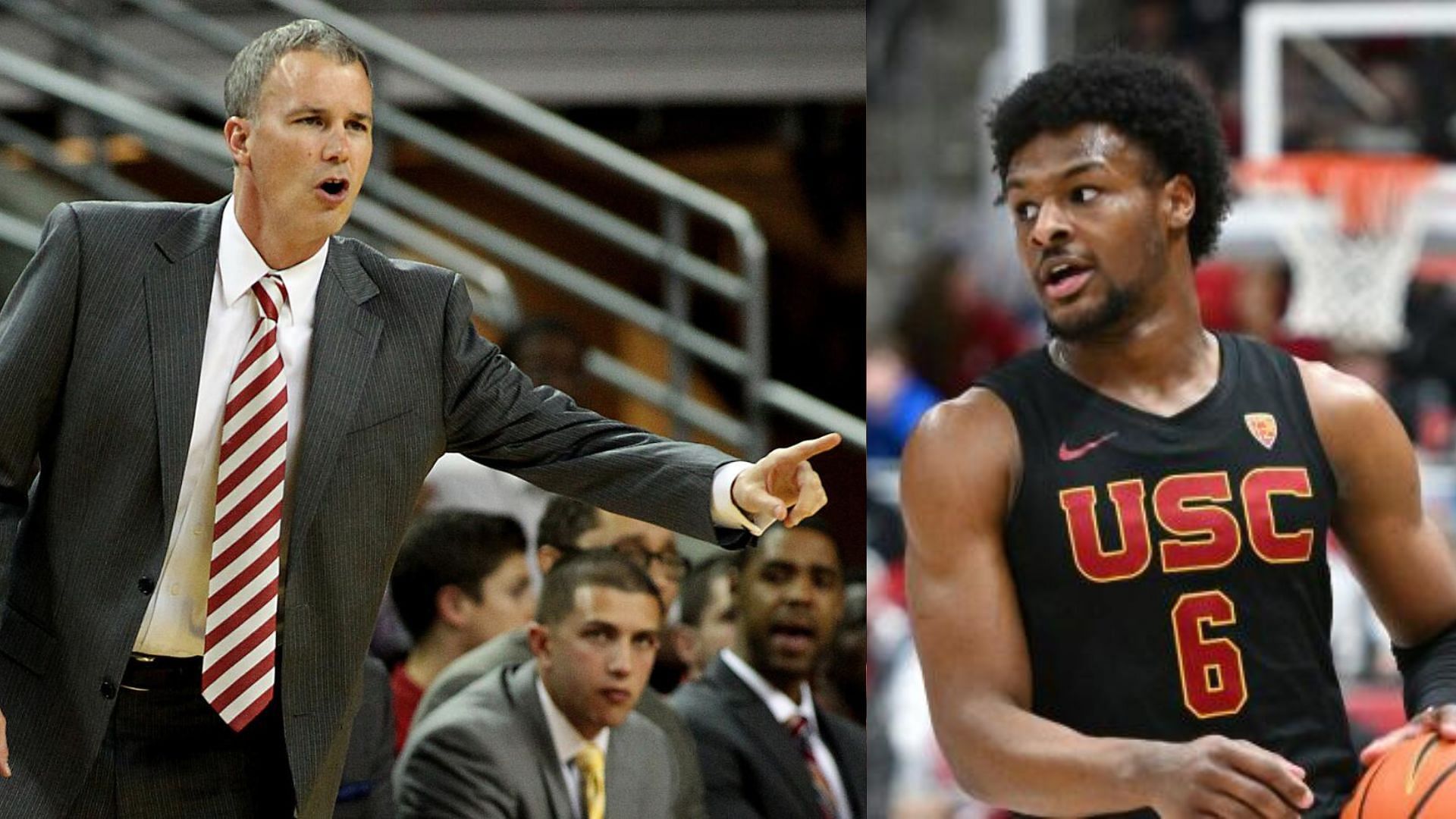 USC HC Andy Enfield defends Bronny James
