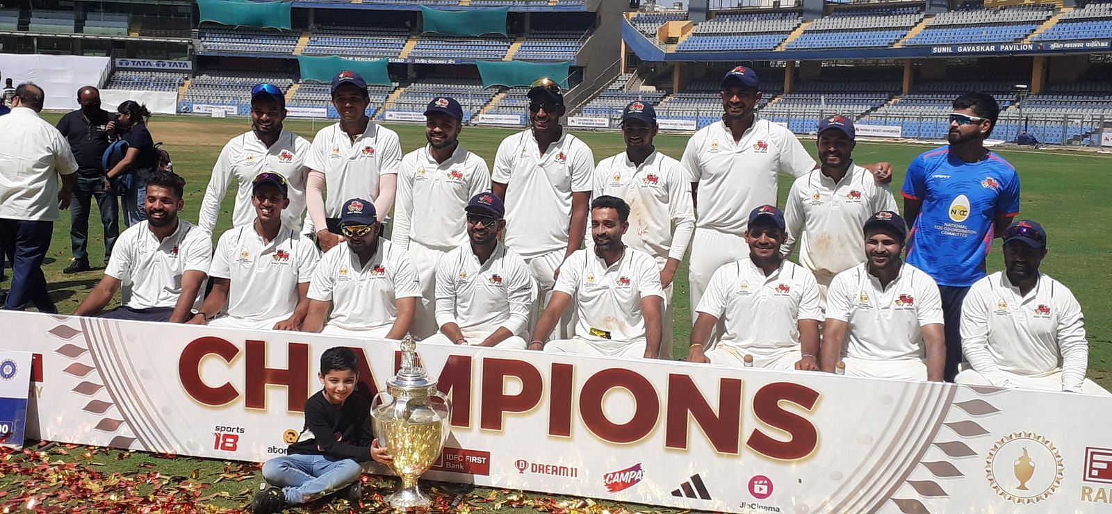 Mumbai Cricket Team won the Ranji Trophy 2024