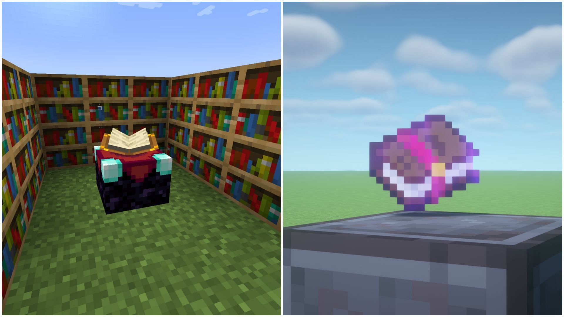 This enchantment is common enough to be found in any enchanting table or book (Image via Mojang Studios)