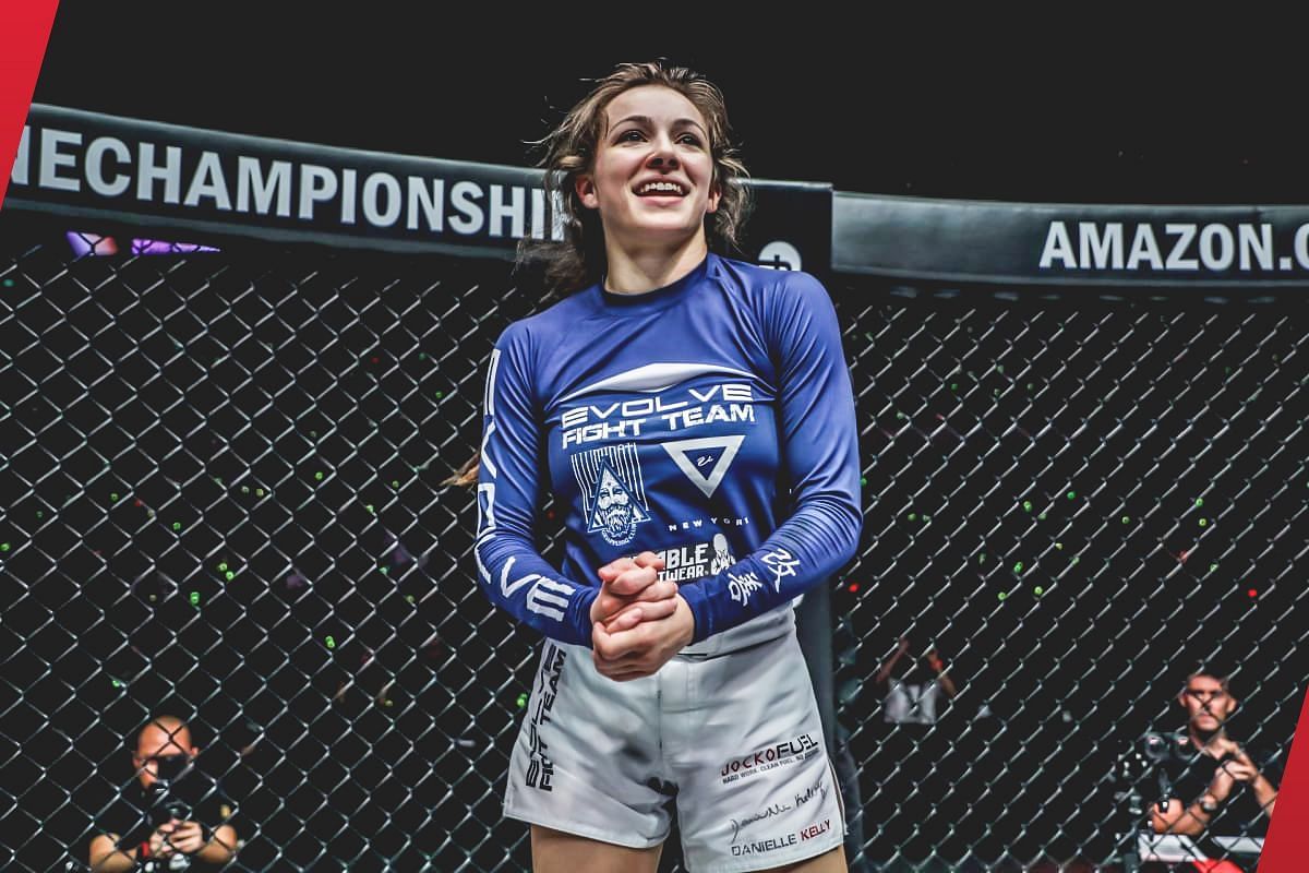 ONE atomweight submission grappling world champion Danielle Kelly 