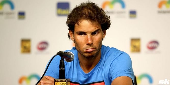 "I say it 100 times, no? I didn't go to sleep thinking if I am No. 1 or No. 2" - When Rafael Nadal denied pressure of being the favorite at Miami Open