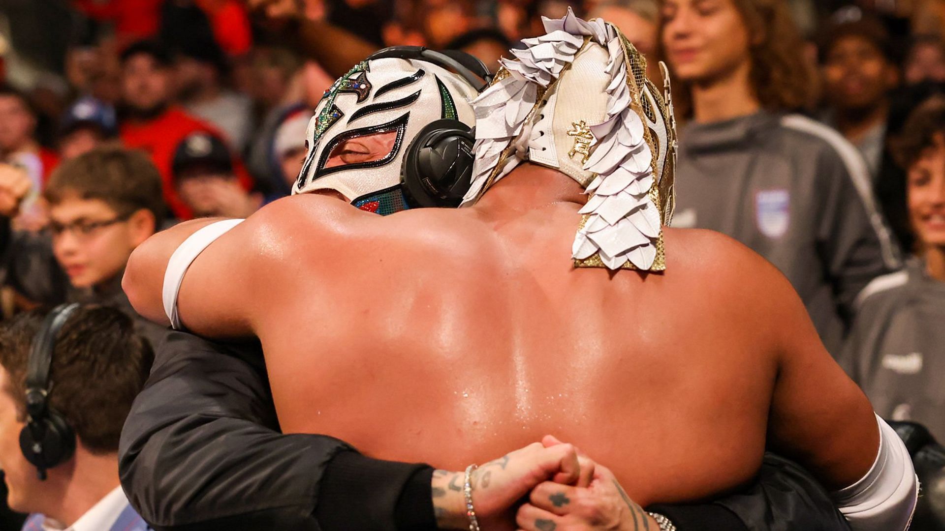 WWE Superstars Dragon Lee and Rey Mysterio