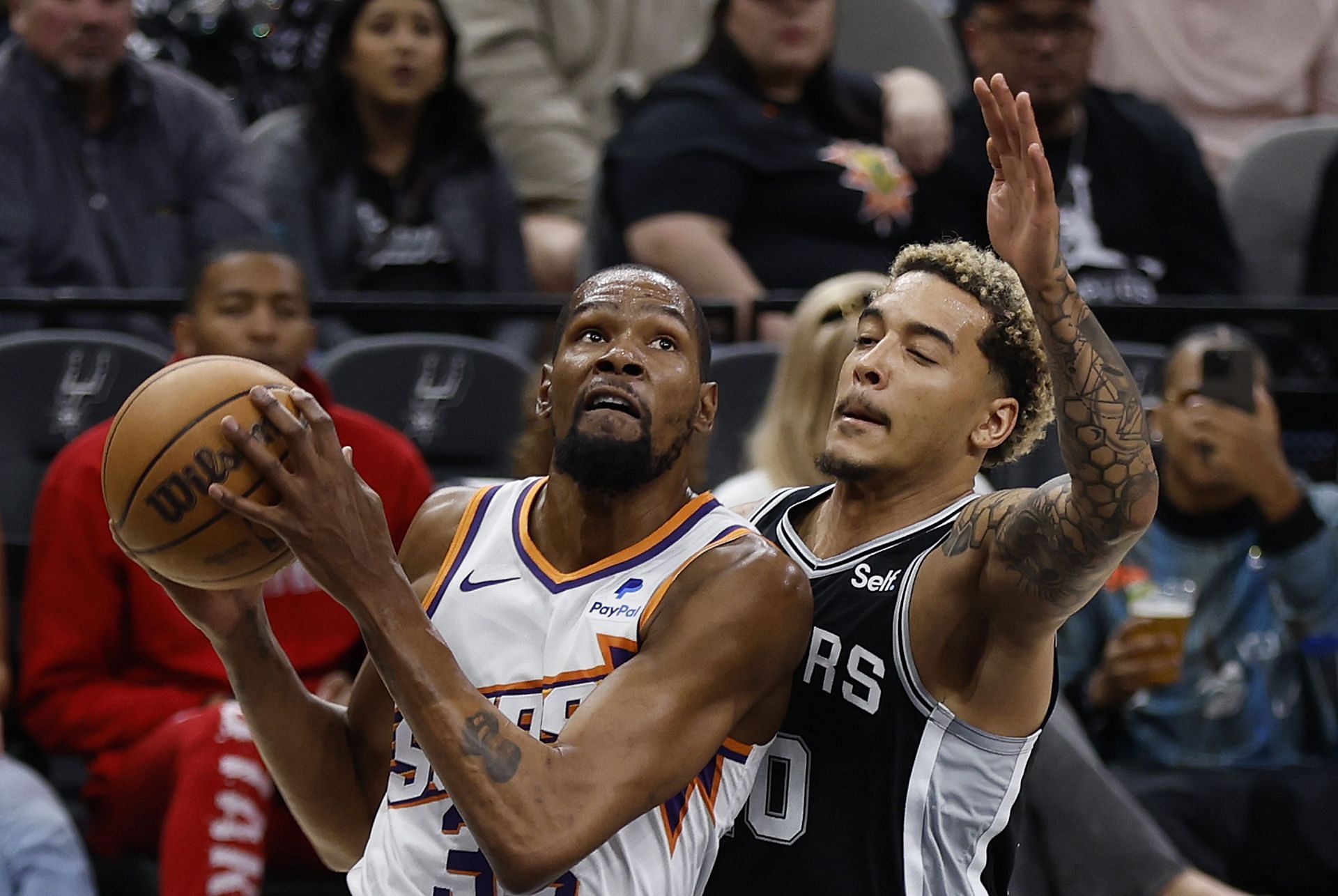 Phoenix Suns vs San Antonio Spurs Game Player Stats and Box Scores for