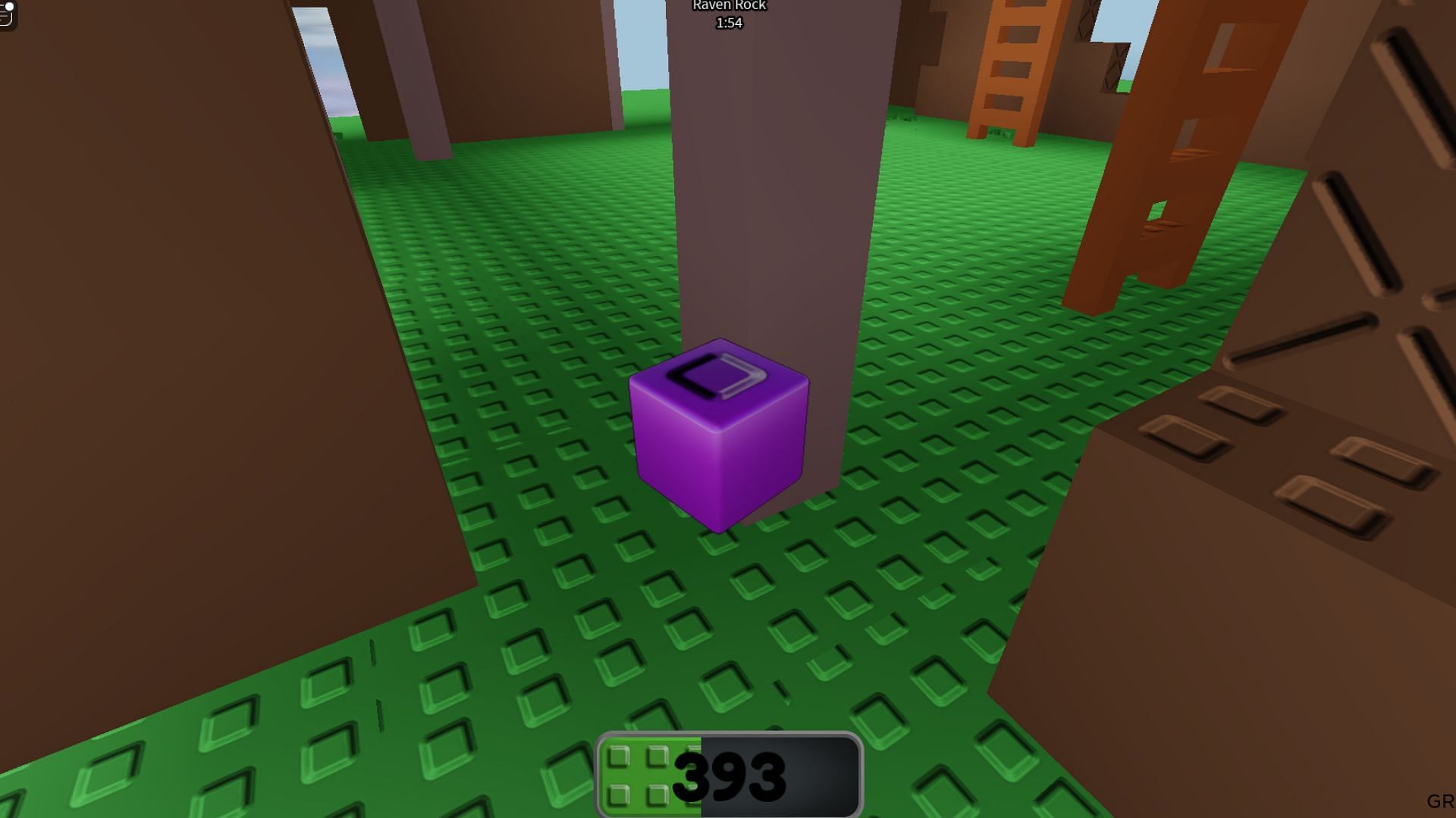 Purple blocks are rare and are known to appear at random times (Roblox||Sportskeeda)