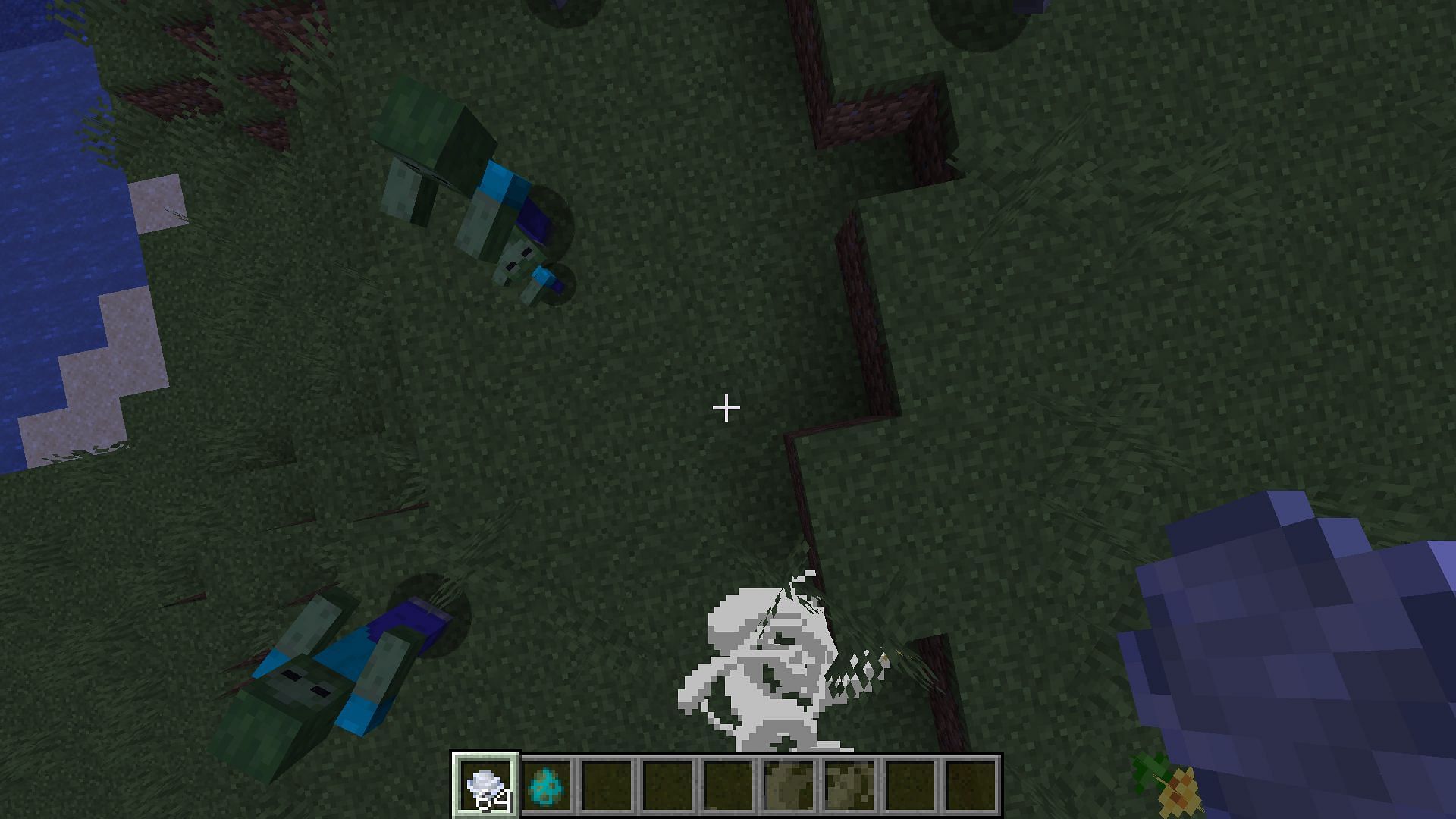 Players can use wind charges to jump higher, evade hostile mobs, or cross certain irregular terrains (Image via Mojang Studios)