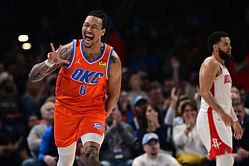 OKC Thunder's Jaylin Williams flashes his shoe collection while calling out streamer Ray for NBA 2k game