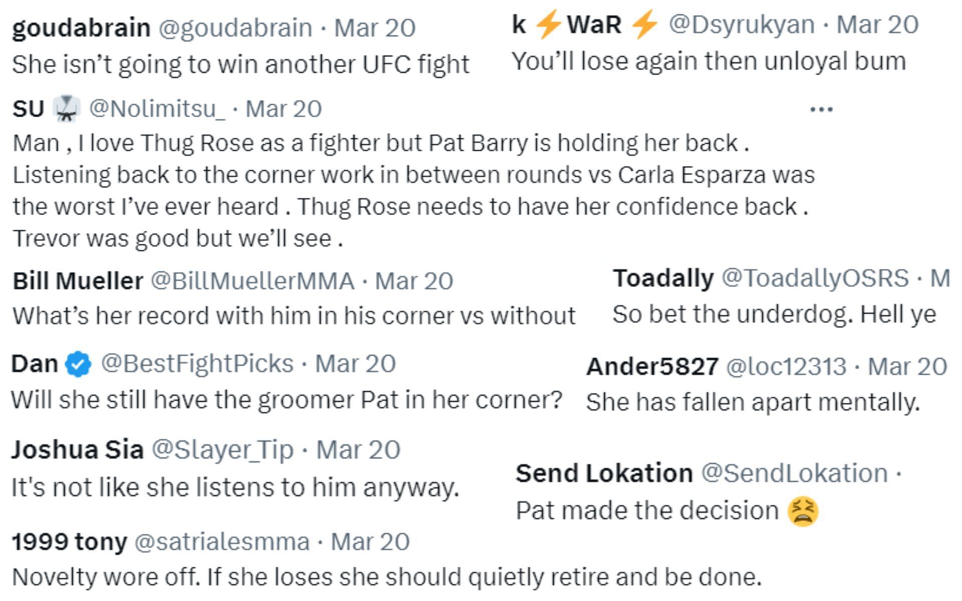 Fans react to Rose Namajuna&#039;s revelation