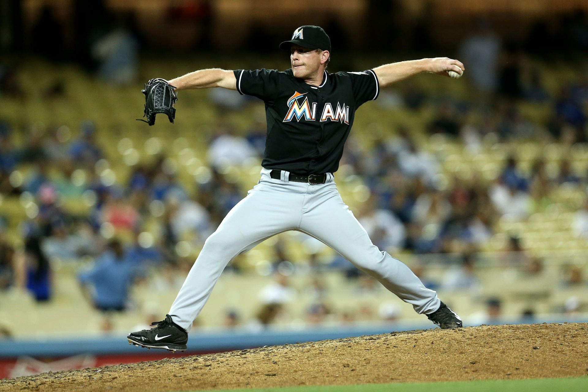 Miami Marlins v Los Angeles Dodgers