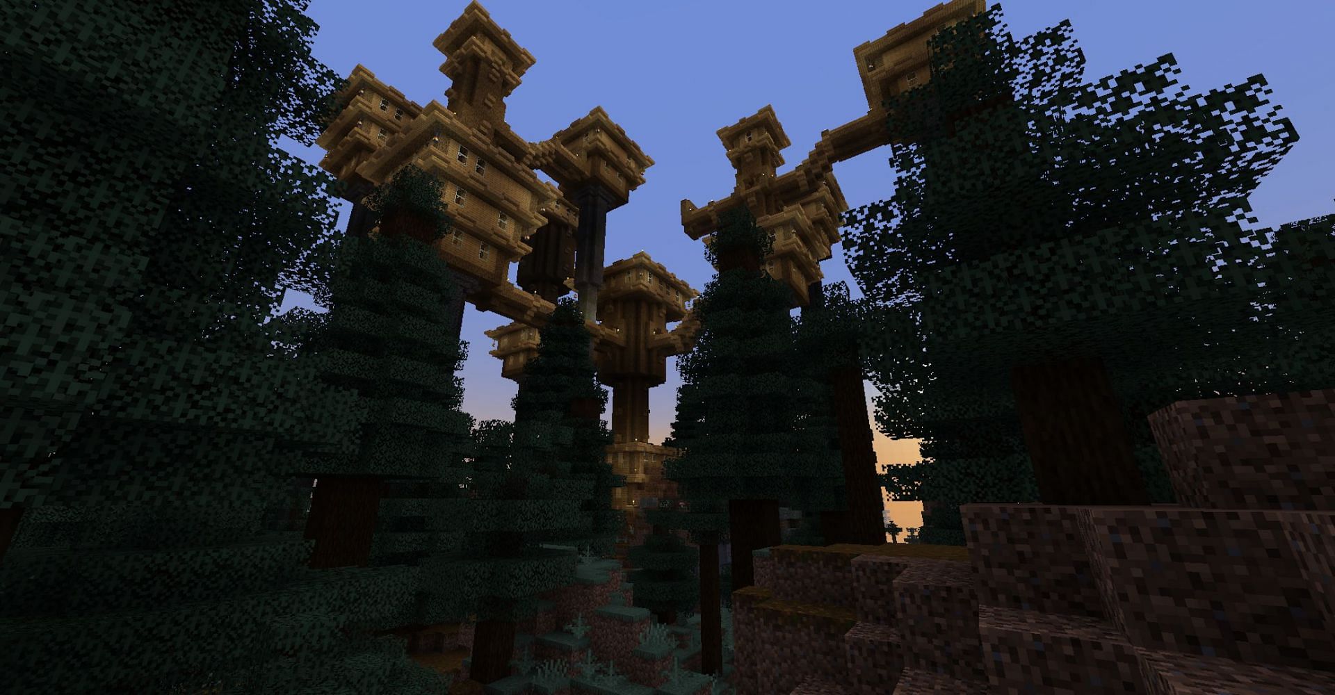 Modded structure are a great place for Mojang to get inspiration (Image via Telepathicgrunt)