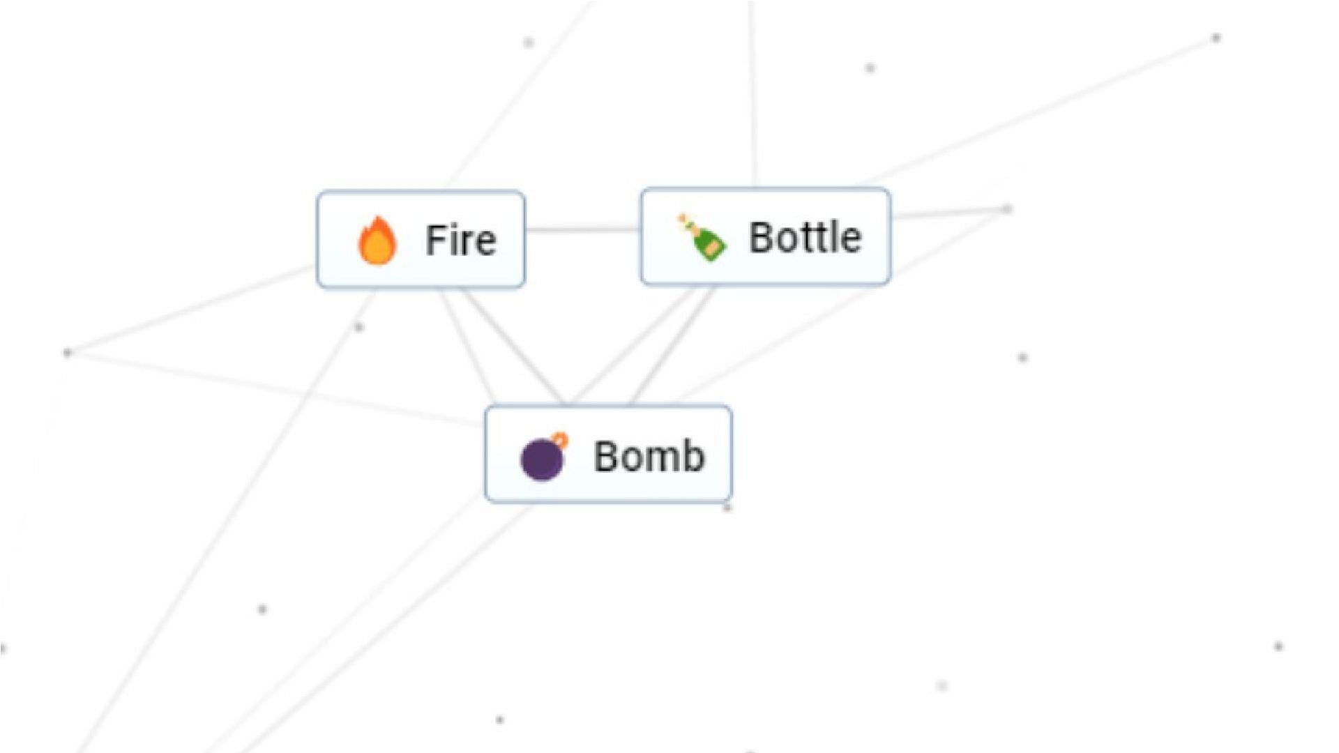 Bomb is one of the key elements of Nuke in Infinite Craft (Image via Neal Agarwal)