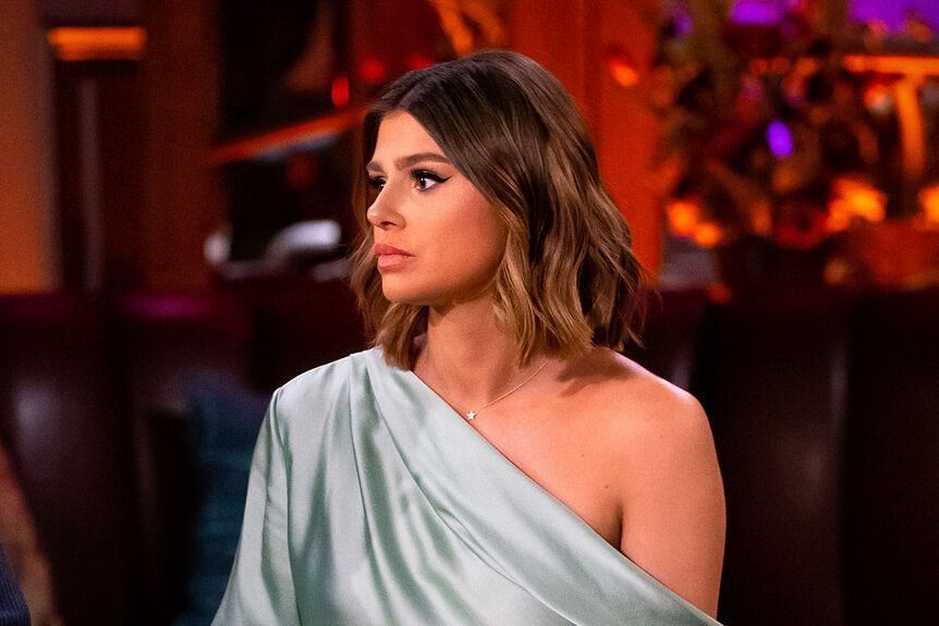 Raquel Leviss at the Vanderpump Rules Season 10 reunion (Image via Bravo TV)