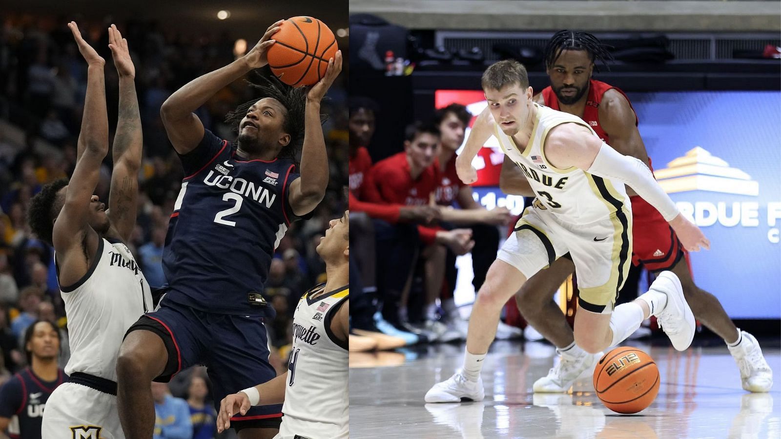 UConn and Purdue are two favorite to prevail in Elite Eight matchups in coming days.