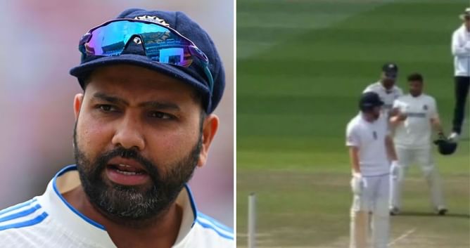 IND vs ENG : रोहित शर्मा ने मजाकिया अंदाज में सरफराज खान को पकड़कर फील्डिंग की सही पोजीशन पर किया खड़ा, देखें वीडियो