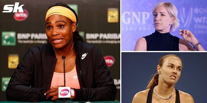 "Martina Hingis & Chris Evert didn't have as much power, so they were mentally tough" - When Serena Williams bemoaned her undervalued mental strength