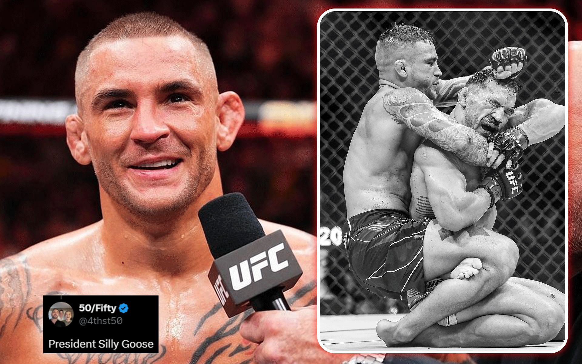 Fans react to Dustin Poirier