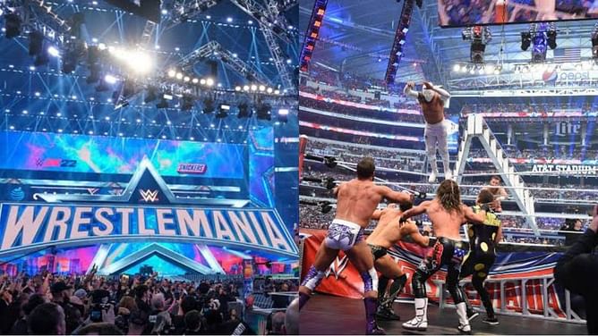 WWE ने WrestleMania XL के लिए बहुत बड़े चैंपियनशिप मैच का किया ऐलान, 12 Superstars लैडर मुकाबले में मचाएंगे जबरदस्त बवाल
