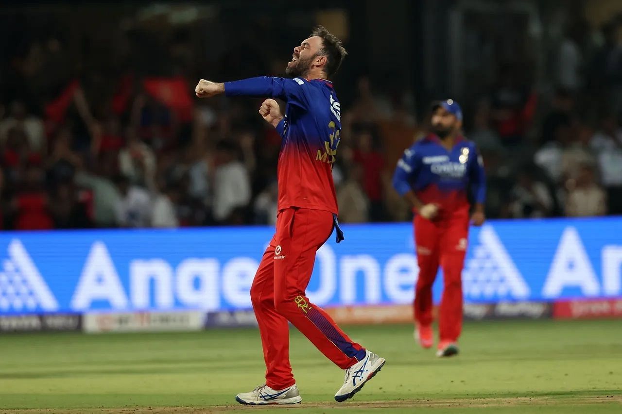 Glenn Maxwell picked up two crucial wickets against the Punjab Kings. [P/C: iplt20.com]