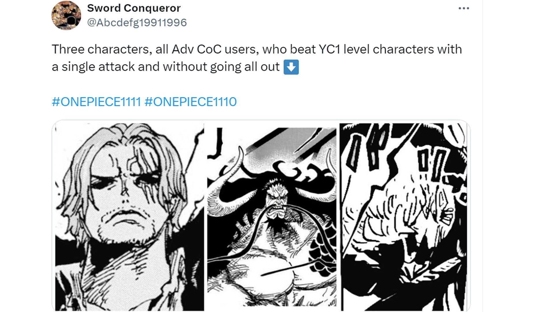 Zoro entered the realm of the strongest One Piece characters (Image via Sword Conqueror/X)