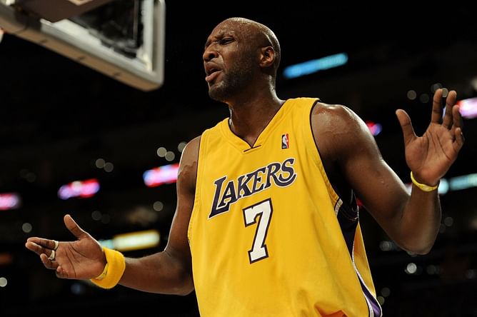 Lamar Odom reveals his nasty pregame ritual before suiting up for Lakers games