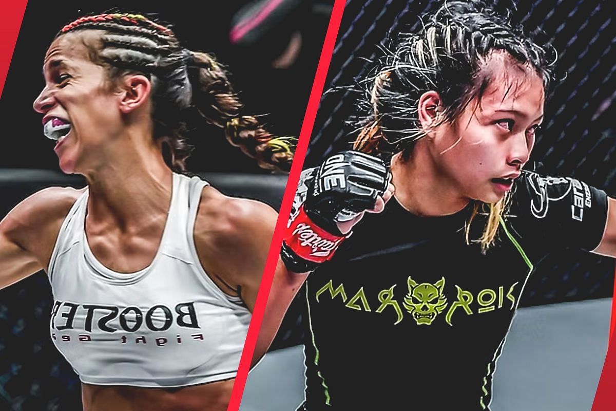 Cristina Morales and Supergirl - Photo by ONE Championship