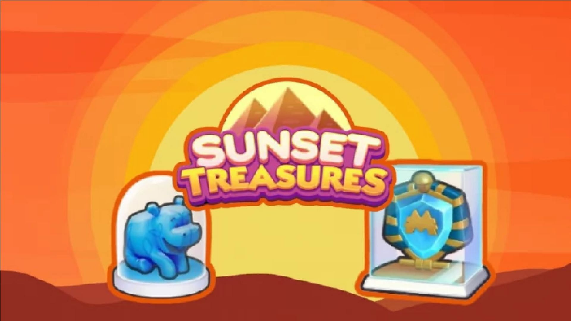 The new Sunset Treasures event brings a new Shield skin and token for you (Image via Scopely)