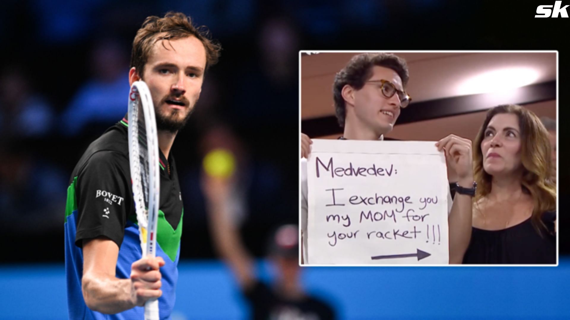 Fan proposes hilarious trade-off to Daniil Medvedev in Miami