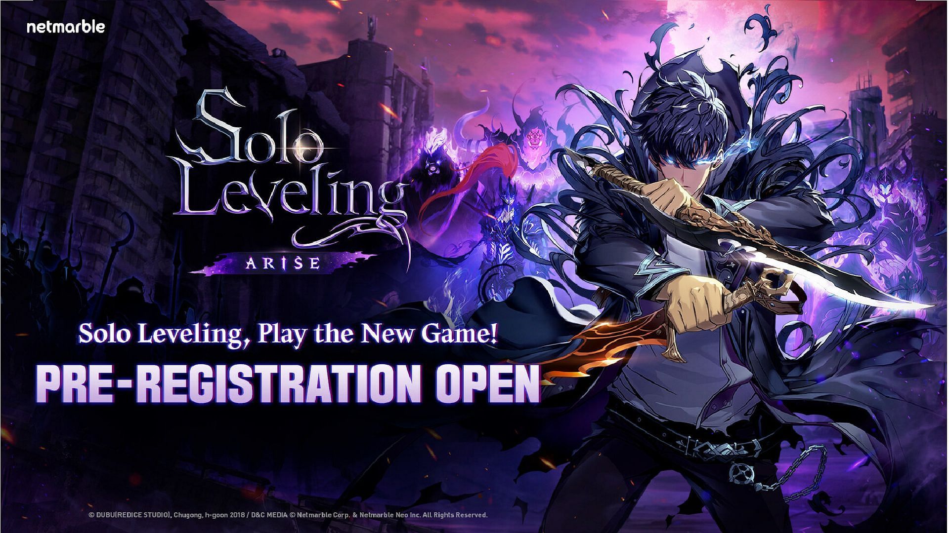 Pre-register for Solo Leveling: Arise