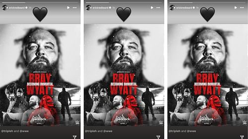 Rowan reacts to Wyatt's documentary announcement on social media.
