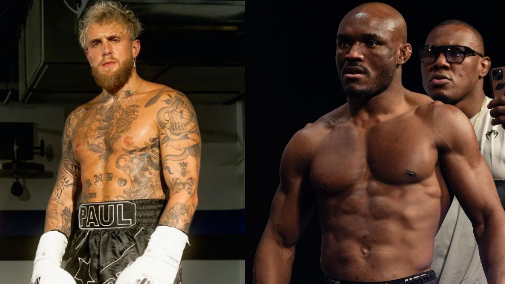 (right) following their 2021 beef [Images courtesy of @jakepaul &amp; @usman84kg on Instagram] Jake Paul (left) branded a liar by Kamaru Usman (right) following their 2021 beef [Images courtesy of @jakepaul &amp; @usman84kg on Instagram]