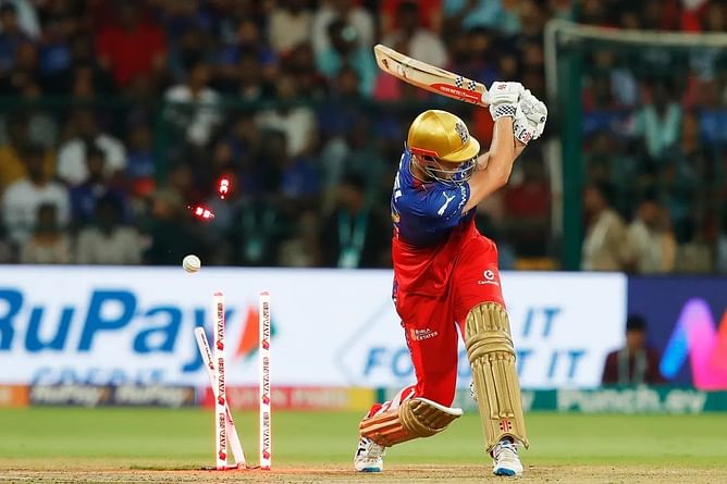[Watch] Andre Russell rattles the stumps to dismiss Cameron Green in RCB vs KKR IPL 2024 clash
