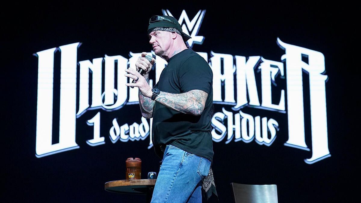 The Undertaker reacted to a tribute to him at UFC 299.