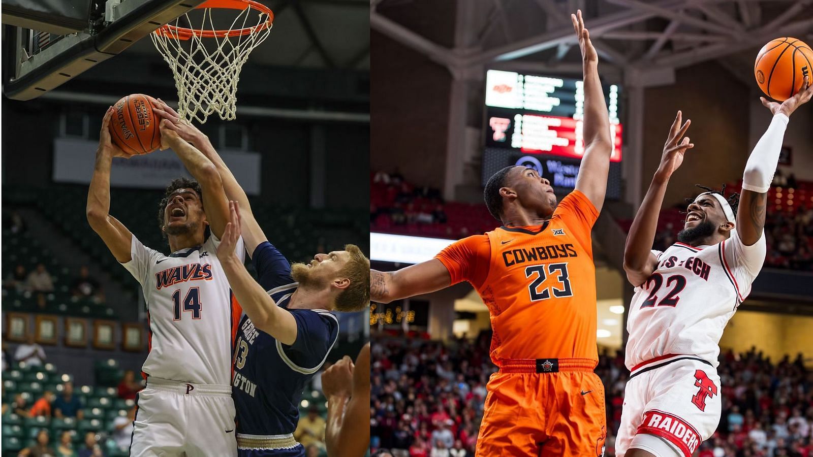Jevon Porter of Pepperdine and Brandon Garrison of Oklahoma State are two of the most intriguing first day transfer portal entrants. 
