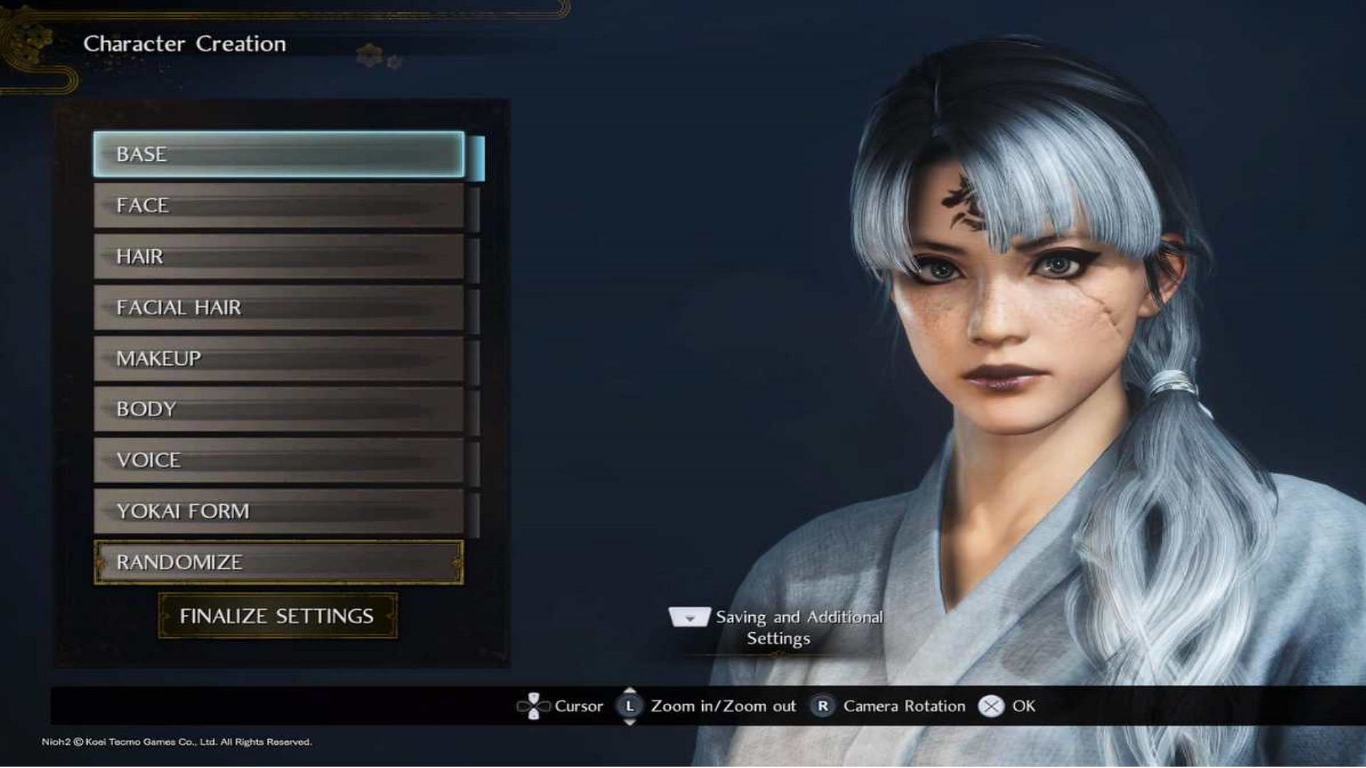 Character customization in Rise of the Ronin (Image via Team Ninja)