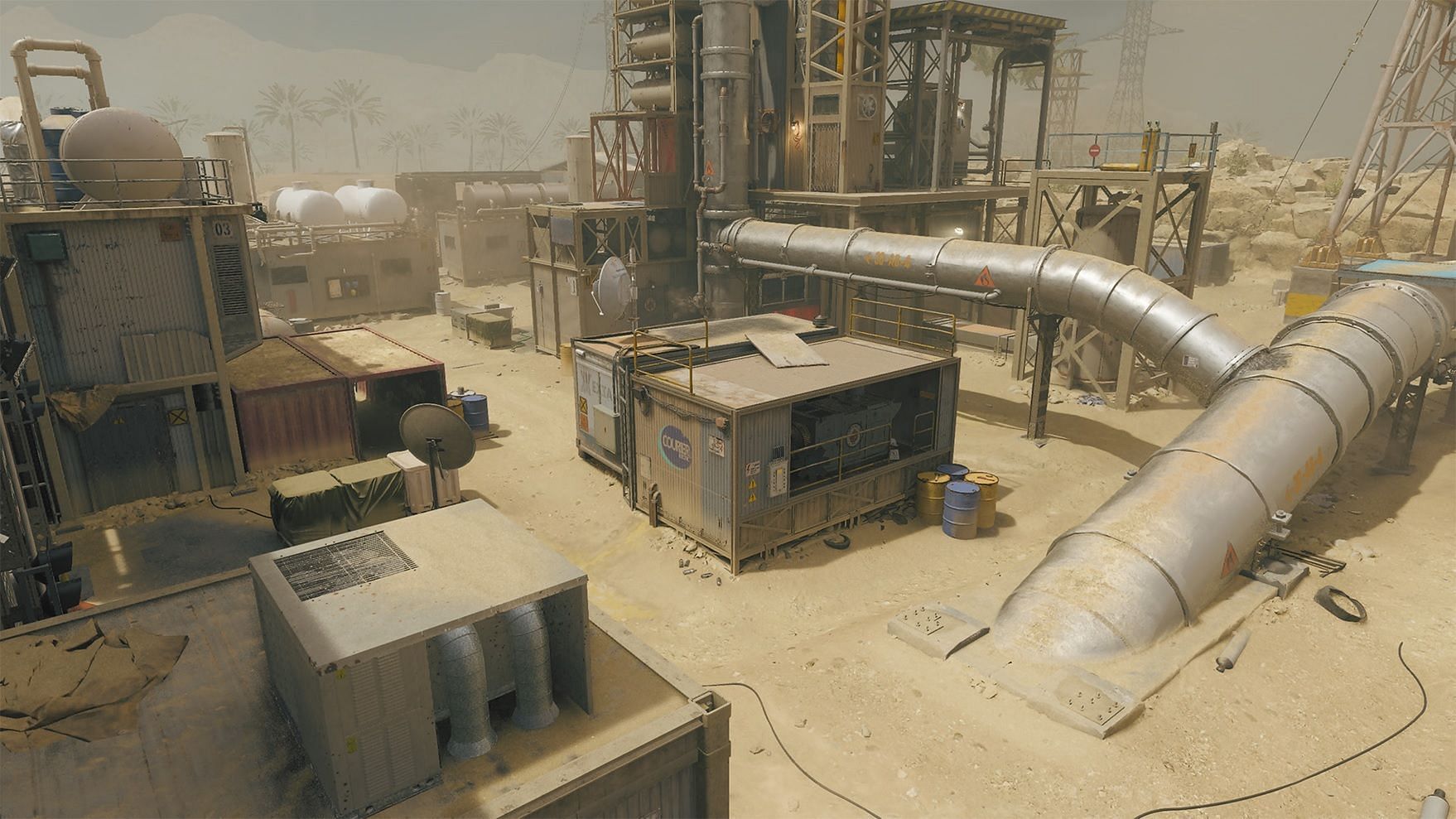 Rust map in Call of Duty: Modern Warfare 3 (Image via Activision)
